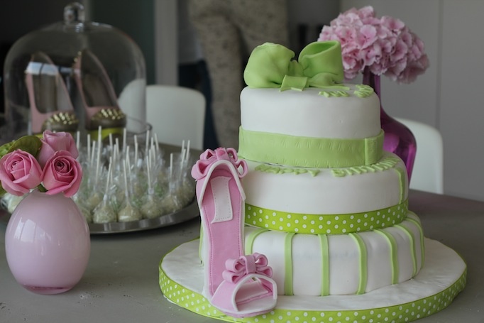 high heel torte, high heel cake