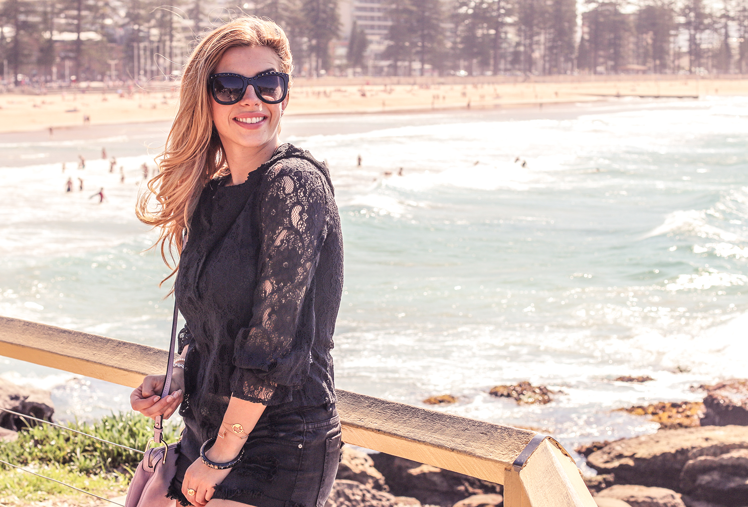 chicwish-order-black-lace-blouse-manly-beach-sydney