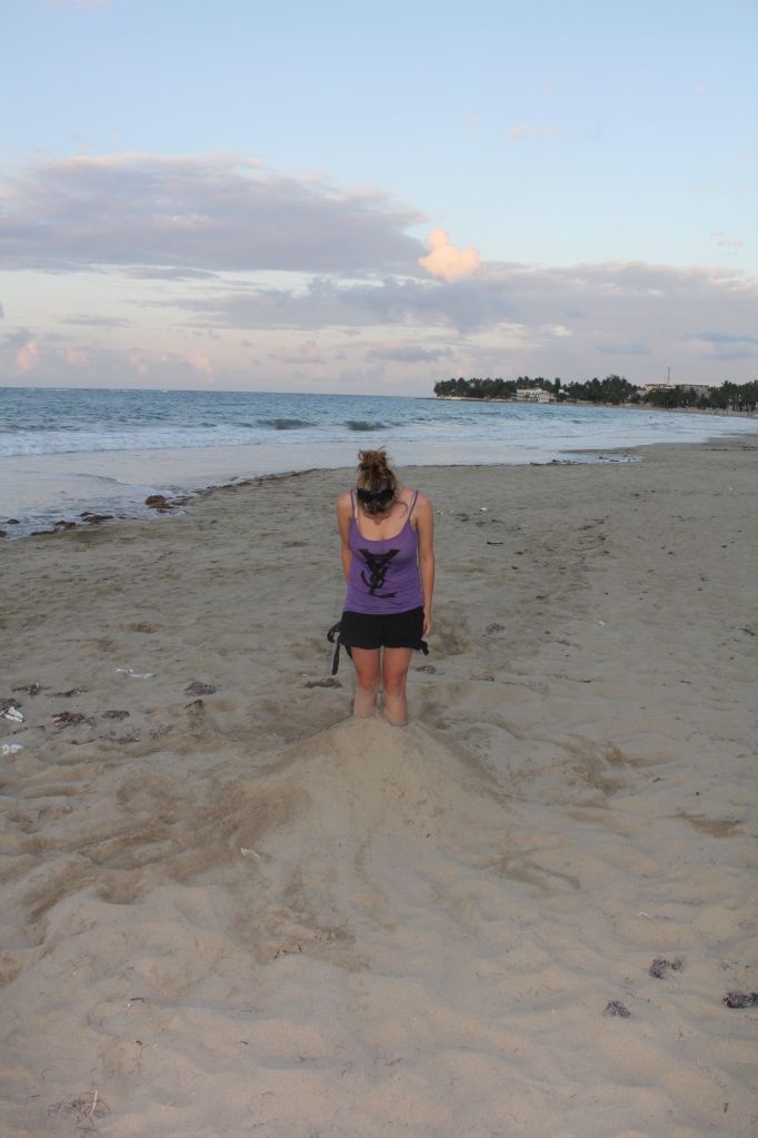 beach of Cabarete Dominican Republic