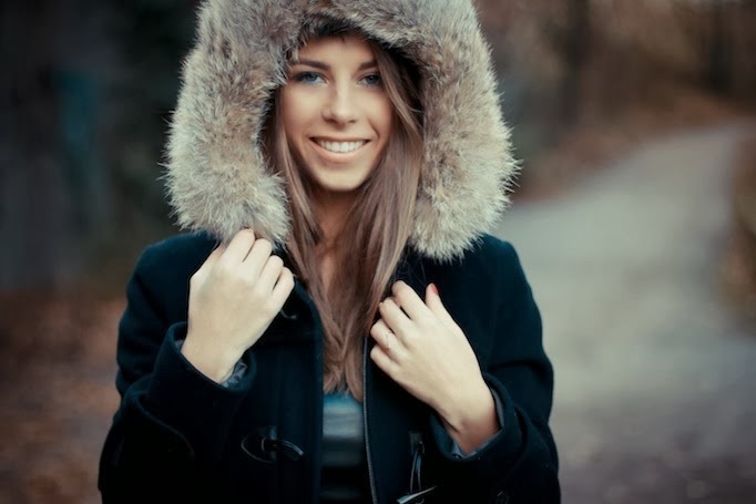 fellkapuze winterjacke