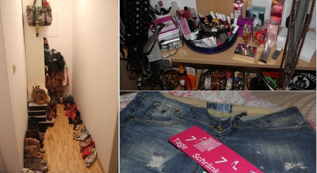 7 Tage 7 Schränke win 30 € paypal voucher- Showing my closet and new outfit