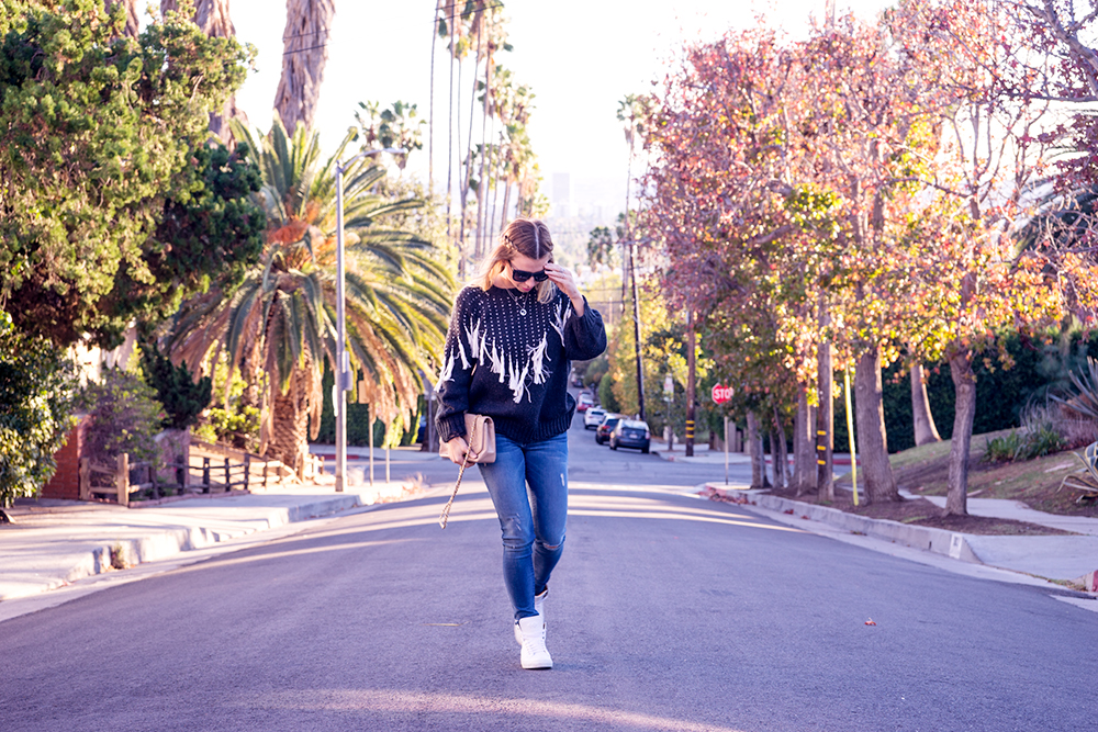 Chanel_Streetstyle_German_Fashion_Blogger_Black_Orchid_Jeans_Wildfox_Luisa_Lion