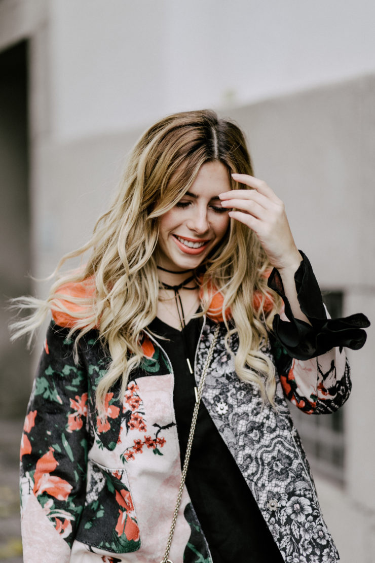 Luisa Lion Fashion Blogger Munich Balayage blonde hair