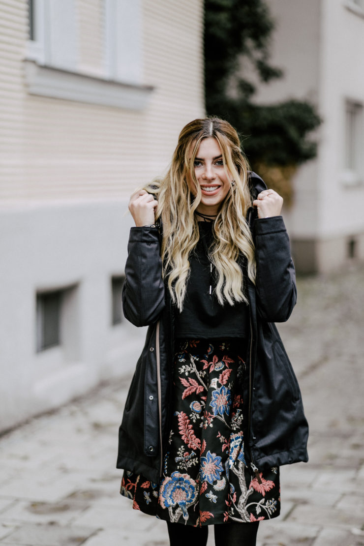 Tatonka Mantel fashion blogger München