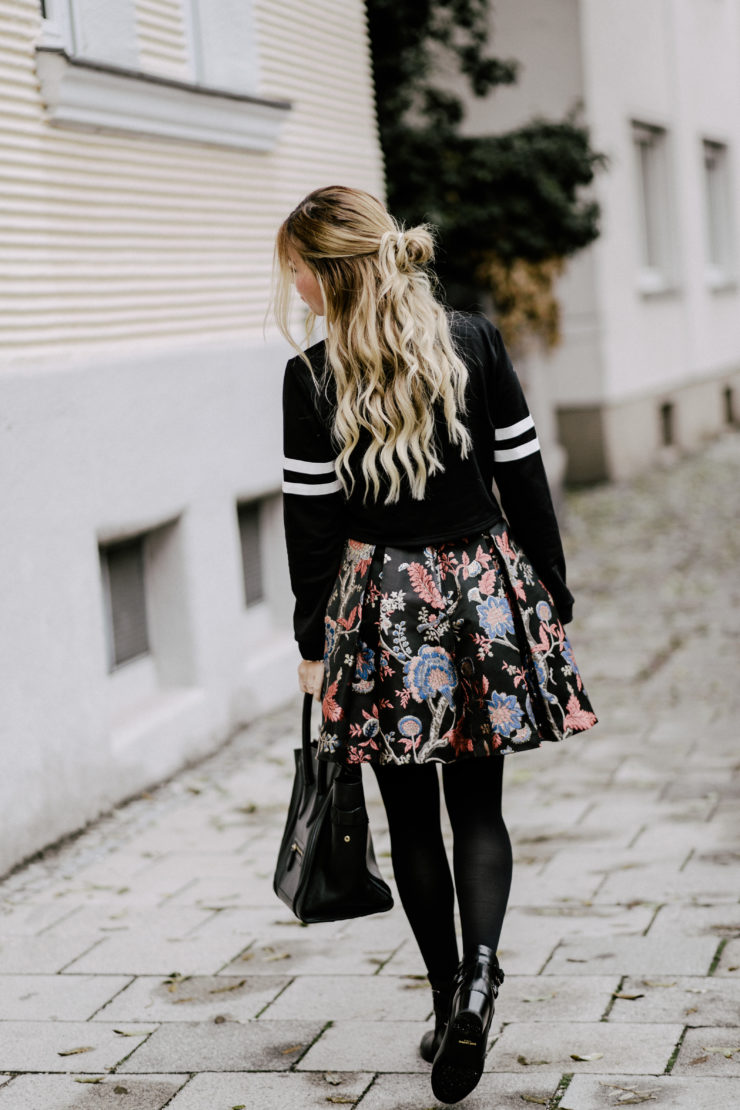 Half Bun ombre Haare Luisa Lion 