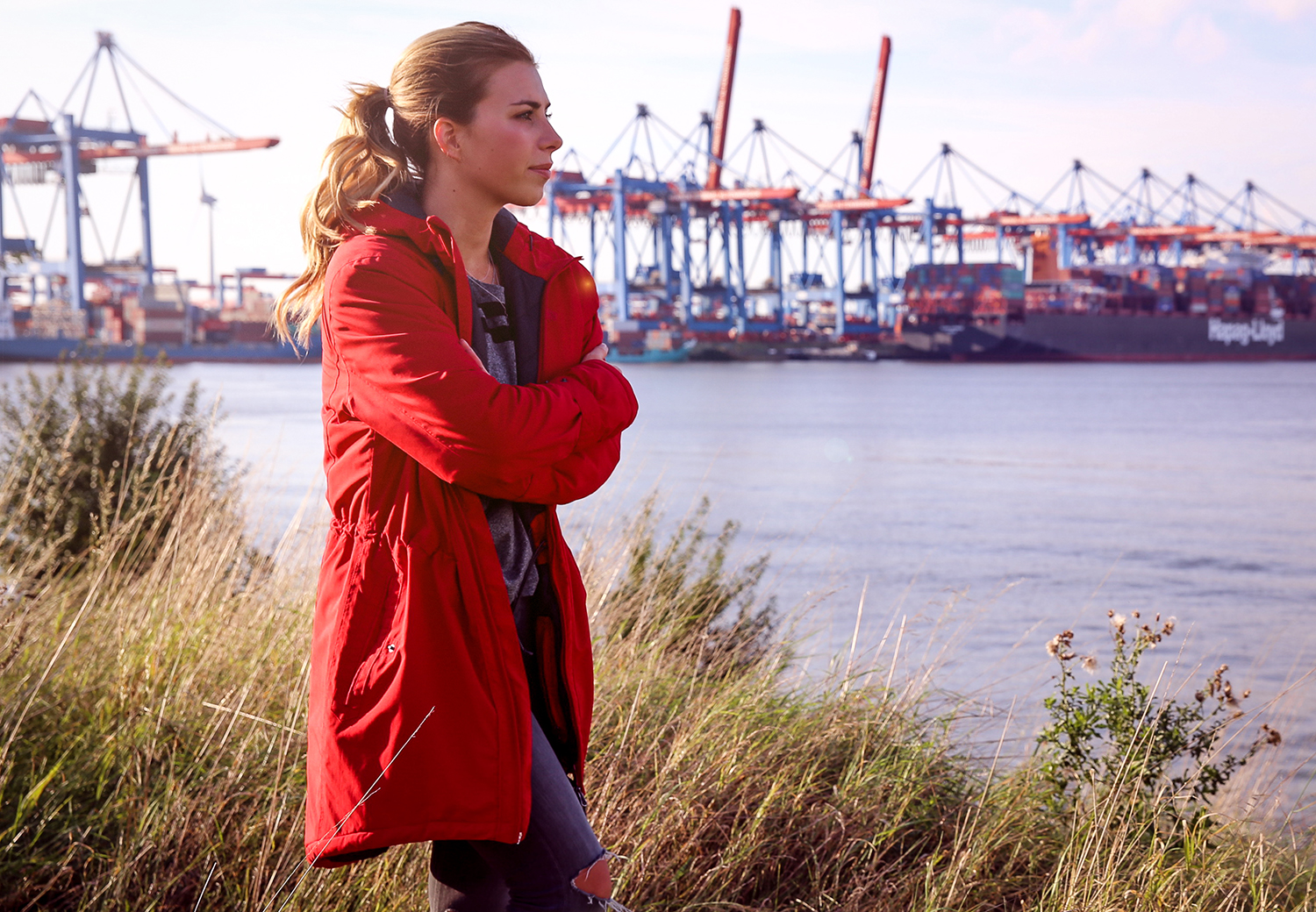 Tatonka_Irio_Ws_Parka_Hamburg_Hafen_Blogger_Luisa