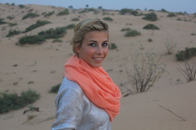 A Day in The Dunes - Dubai Desert Outfit