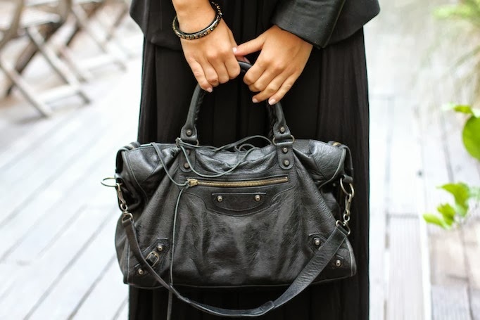 black bag Balenciaga, Balenciaga handtasche