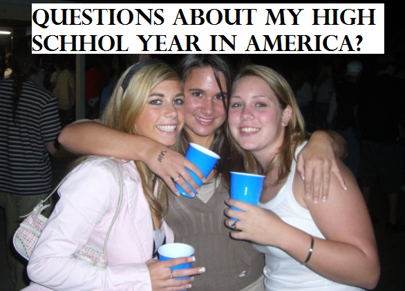 high school america, blue cups america