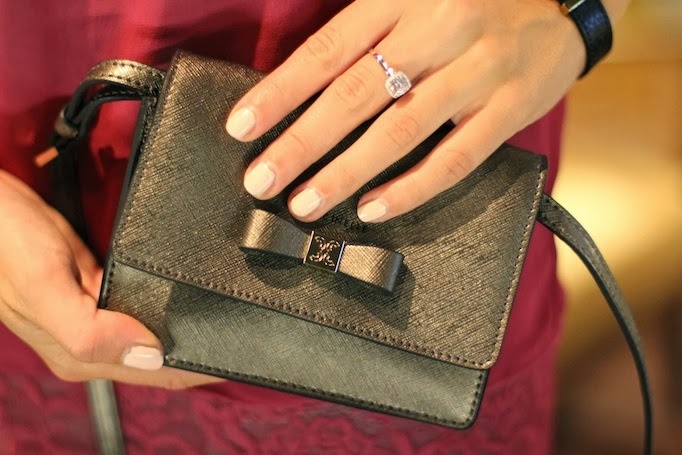 Cocchinelle handtasche metallic