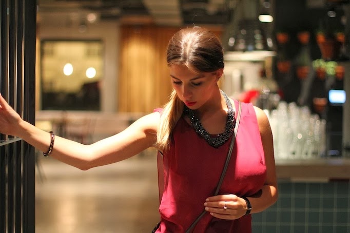 rotes abendkleid intimissimi