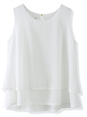 weißes cropped top chicwish locker