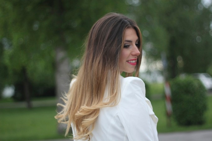 hair ombre blond brown