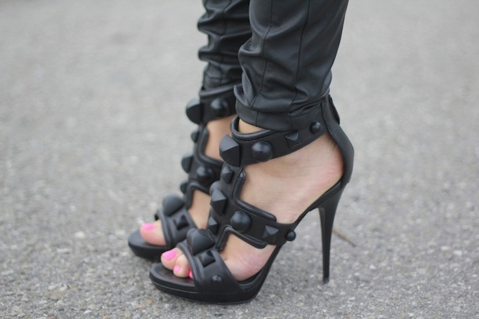 black high heels Burberry Prosum, high heels schwarz Burberry Prosum