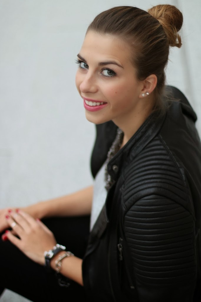 lookbookstore leather jacket black