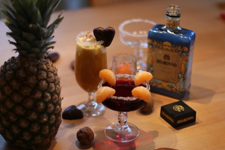 cocktail with Disaronno amaretto