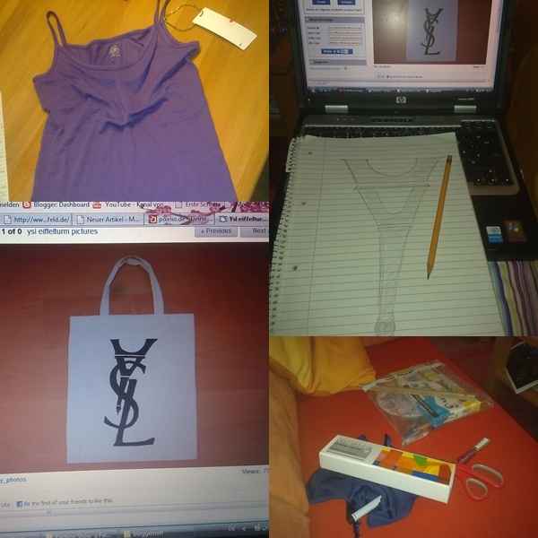 DIY - Paris YSL Top