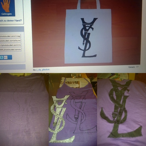 DIY - Paris YSL Top