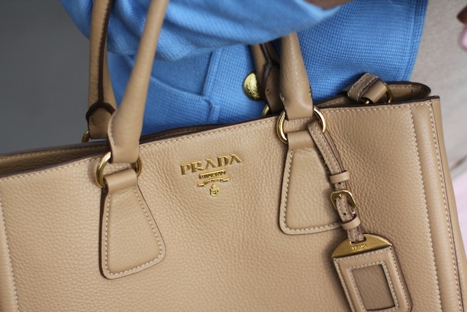 Prada Vitello Daino Sughero bag beige