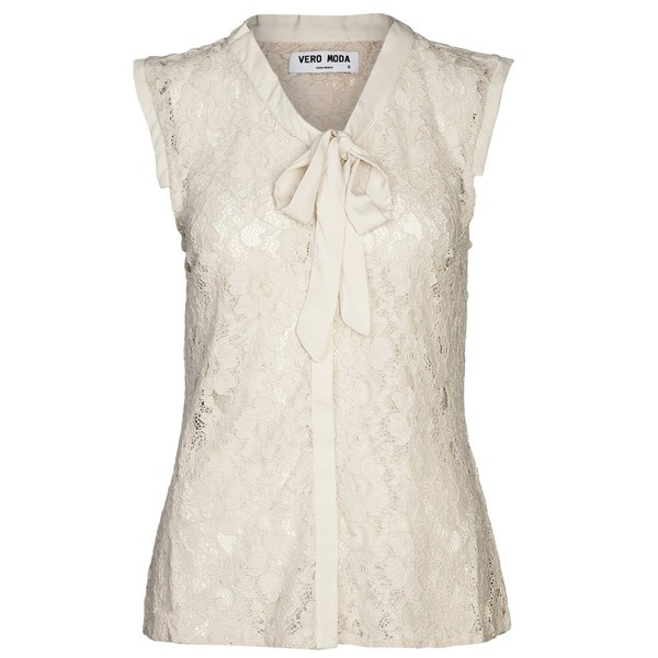beige bluse vero moda, beige blouse vero moda