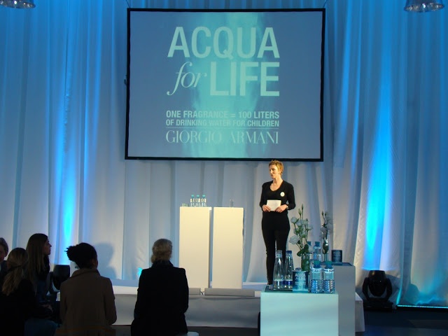 Aqua di Gioia - GIORGIO ARMANI Aqua for Life Event in Munich GIORGIO ARMANI Aqua for Life Event in Munich
