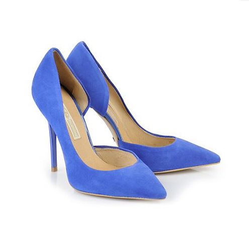 blaue spitze pumps buffalo