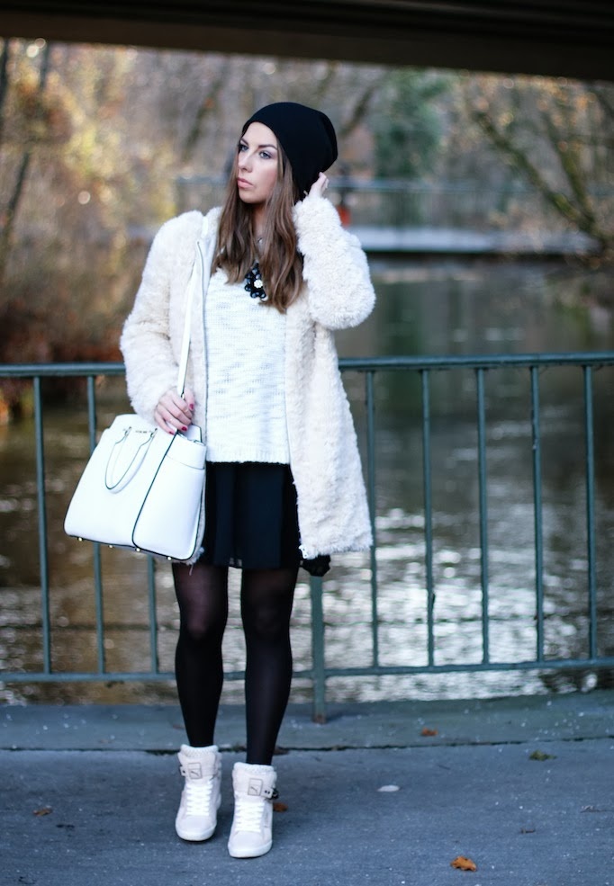 sheinside black skirt