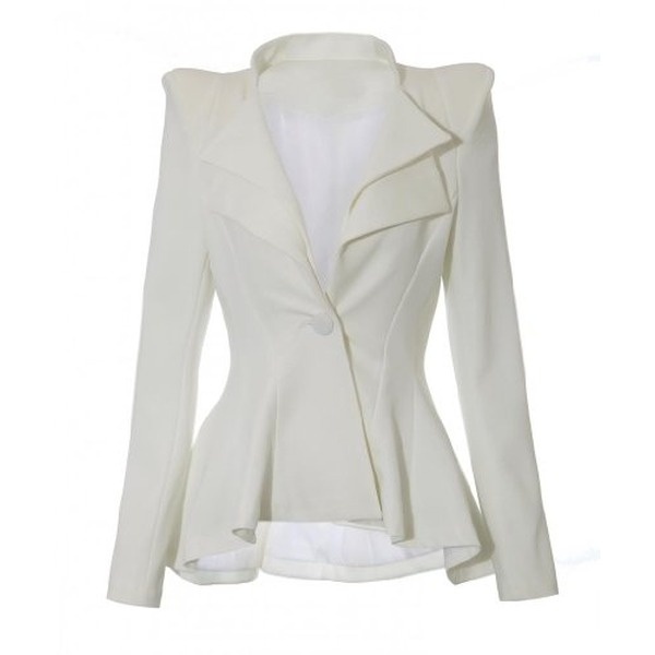 weißer blazer, white blazer, lookbook store