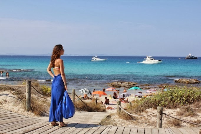 strand auf ibiza