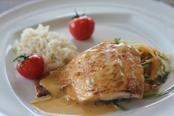 reis mit hähnchen
