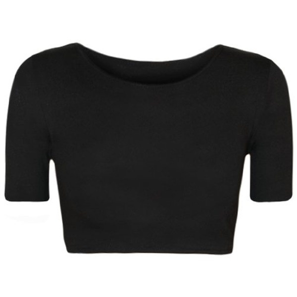 schwarzes crop top von wearall, black crop top wearall