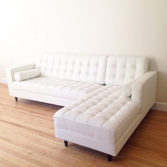 wayfair white couch