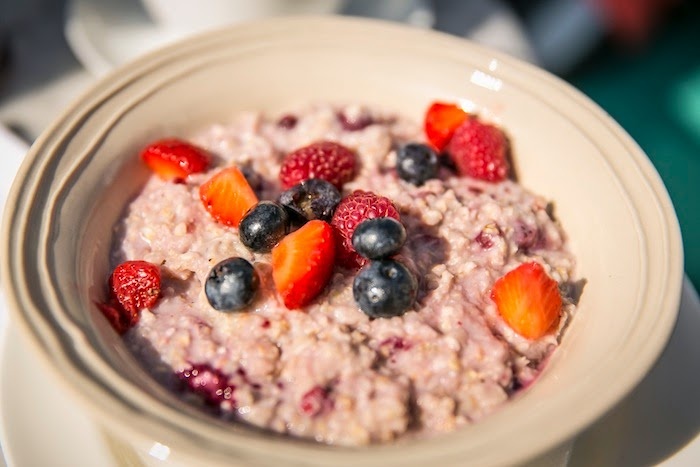 müsli mit obst