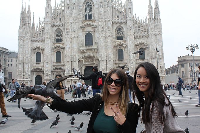 Luna and Luisa take Milan - Day 1