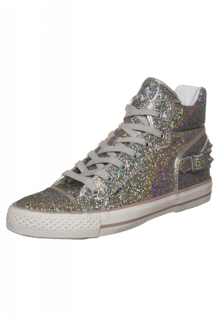 goldene Sneaker Ash glitzer