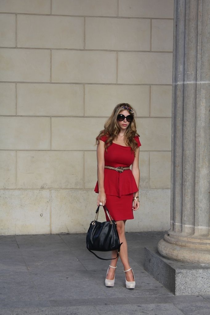 MBFW Berlin Sommer 2015 - rotes Kleid
