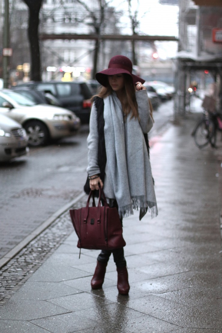 dark red shoes Glossybox