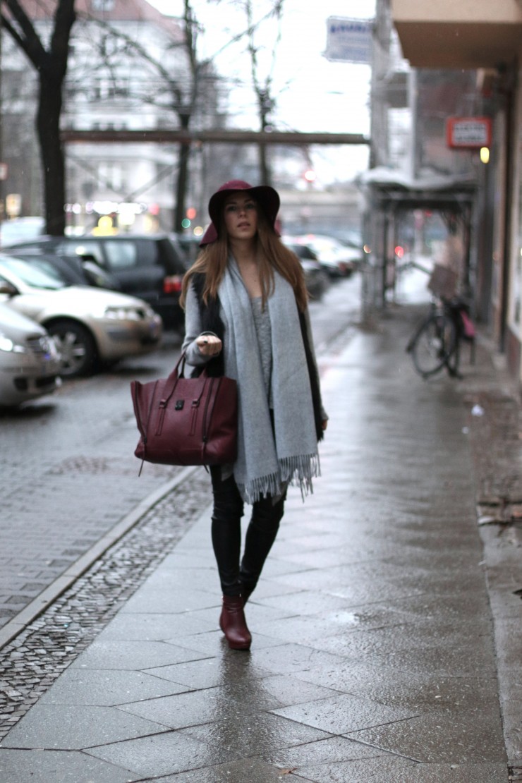 grey cashmere jacket Marshals