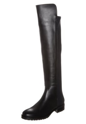 schwarze Overknee Stiefel Boots Zalando Dune