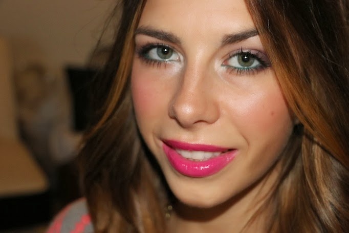 pinker lippenstift