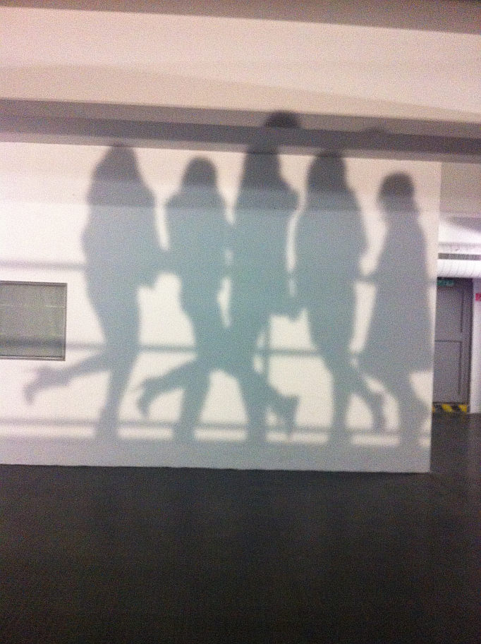 personen schatten