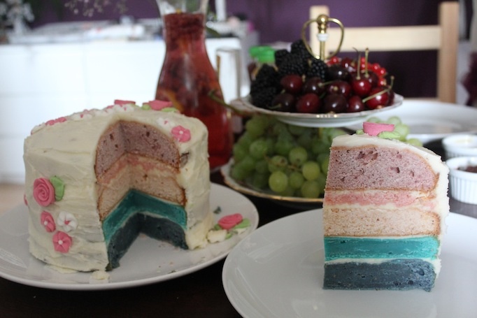 rainbow cake