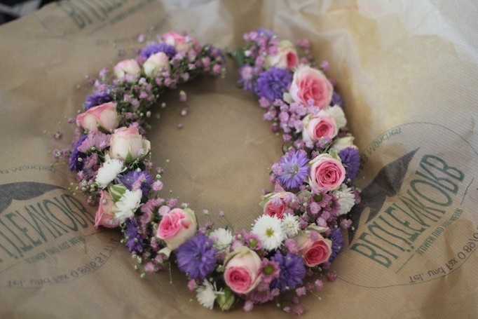 kopfschmuck blumen