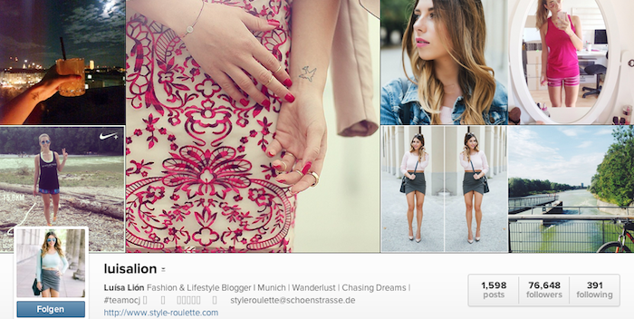 instagram luisa lion