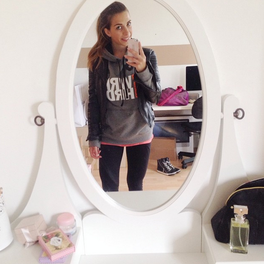 WRK HRD sweater Gym Aesrhetics