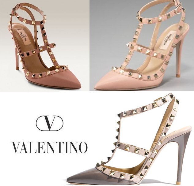 Valentino High Heels mit Pfennigabsatz
