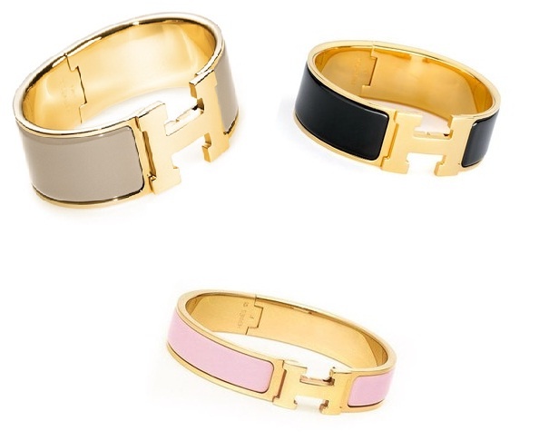 Hermés clic clac bangle bracelet