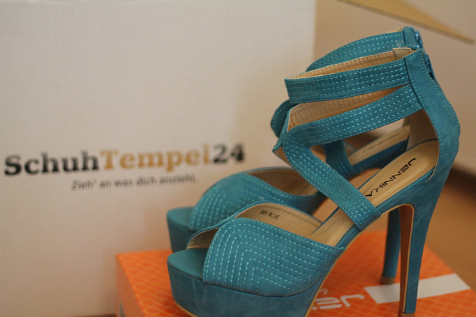 türkise high heels schuhtempel 24