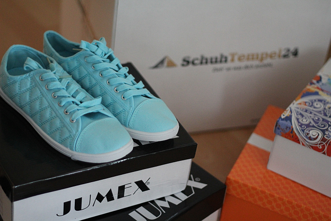 jumex sneaker türkis