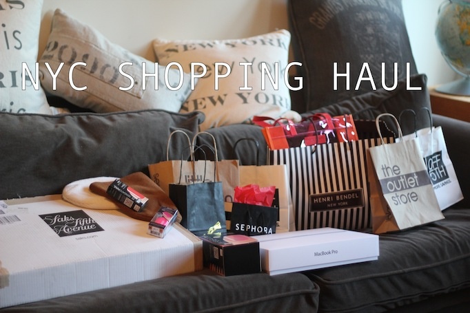 New York Shopping Haul Video